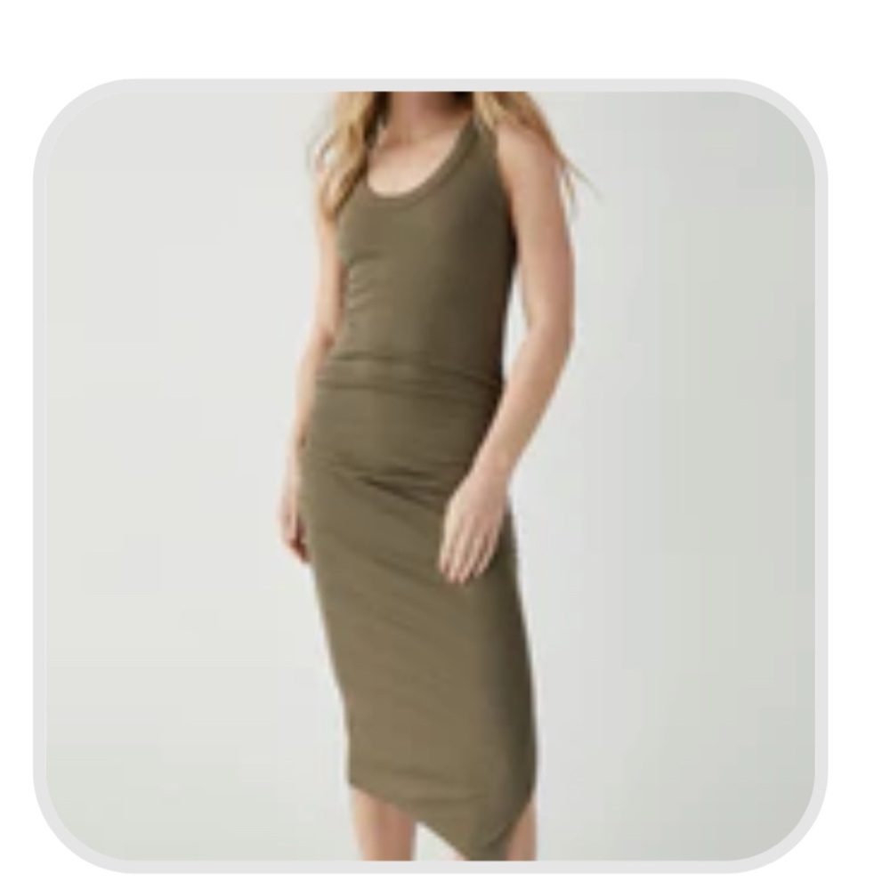 Michael Stars Olive Green Dress